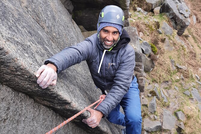 Outdoor Rock Climbing Taster Day in Peak District - Starting at Bamford in the Hope Valley