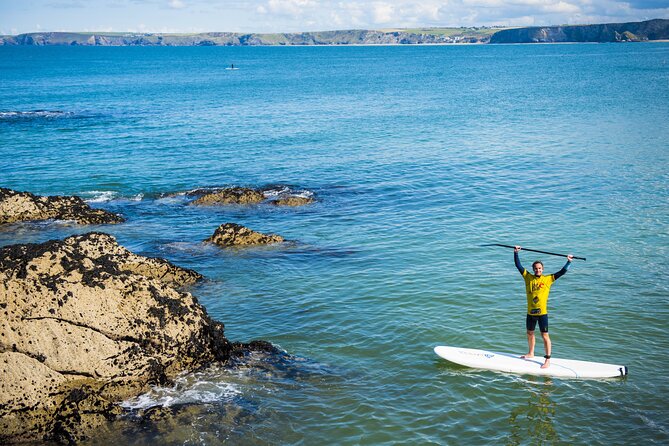 Paddleboarding Around Newquay's Coastline - Starting At 60 Fore Street Near Towan Beach