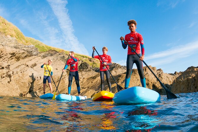 Paddleboarding Around Newquay's Coastline - Getting Comfortable In The Wetsuit And Safety Gear