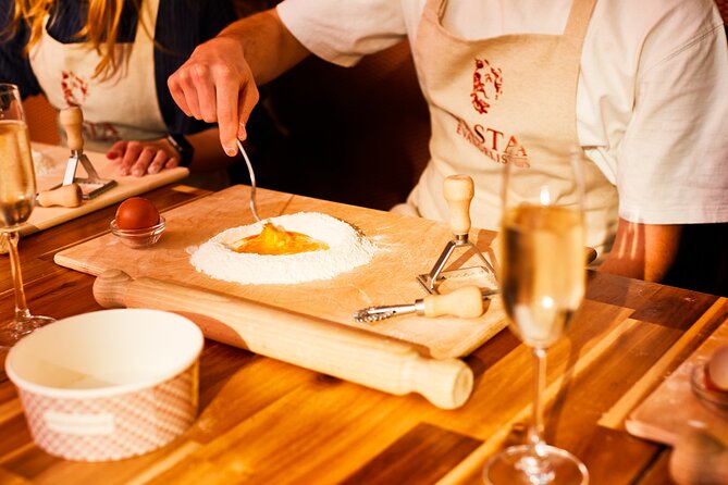 Pasta Making with Unlimited Prosecco in London's West End - What $94.27 buys you