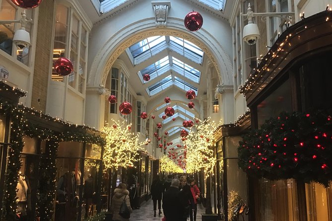 Princess Diana Private Walking Tour of London - Garrard and Burlington Arcade: Diana’s shopping London