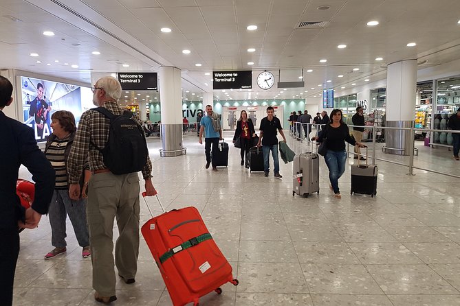 Private Arrival Transfer from Heathrow Airport to London - The good and bad of the service record