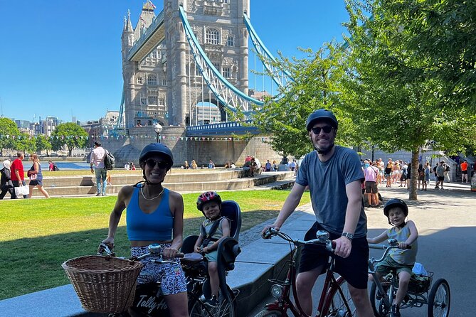 Private Family Bike Tour of London, fun for all ages! - Covent Garden, Cleopatra’s Needle, and the river