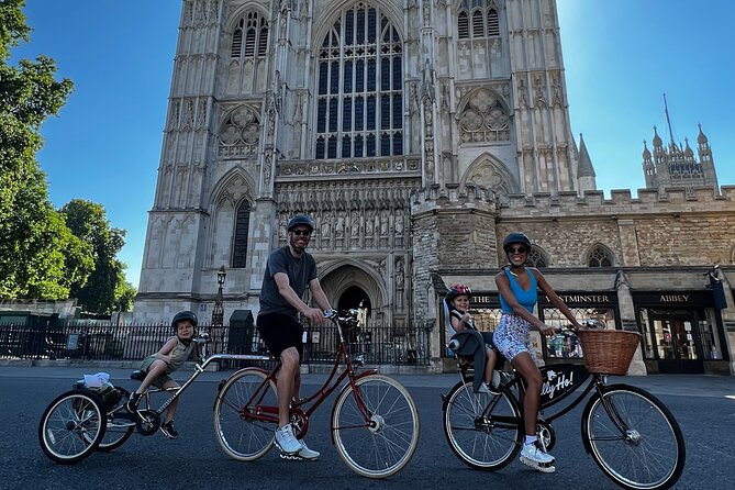 Private Family Bike Tour of London, fun for all ages! - Lambeth Palace and the first view of Big Ben