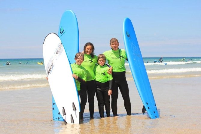 Private Family / Small-Group Surf Lesson (max. 4) in Newquay. - Key points at a glance
