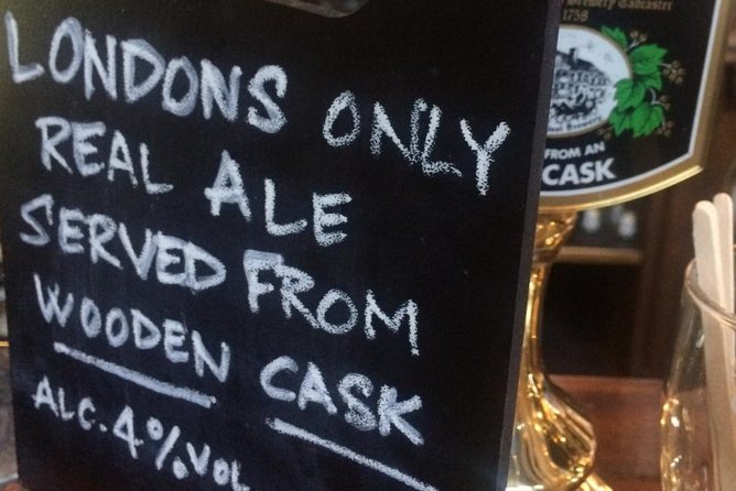 Private Group: Historical Pub Walking Tour of London - The Old Bank of England Pub and a change of mood