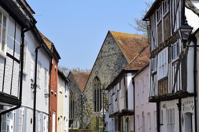 Private Half-Day Trip to Picture Postcard Villages of East Kent from Dover Including Traditional Cream Tea - Walking through Sandwich’s medieval streets