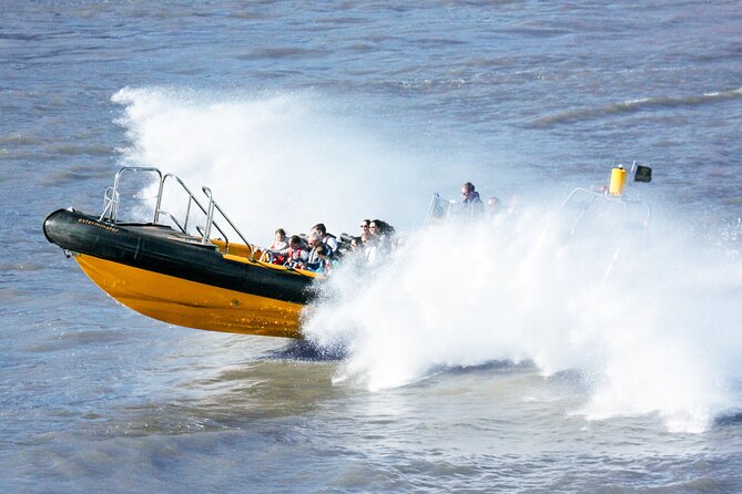 PRIVATE HIRE SPEEDBOAT 'ULTIMATE TOWER RIB BLAST' FROM TOWER PIER - 40 Minutes - Tower of London and HMS Belfast