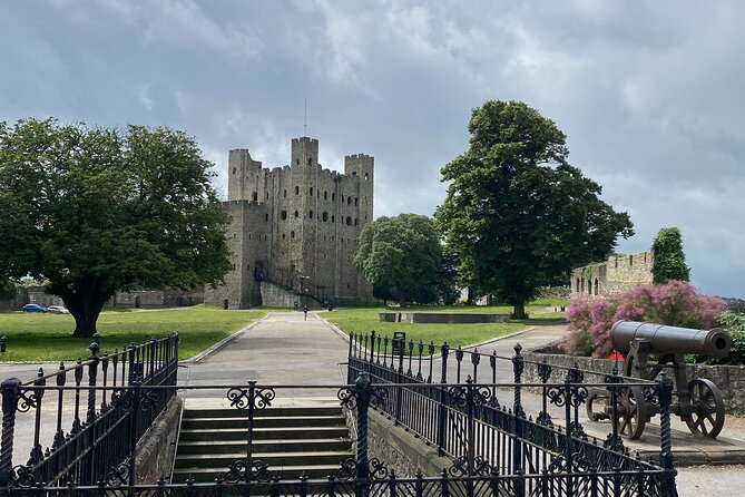 Private Kent Castles and White Cliffs of Dover Day Tour - Rochester Castle and its Norman stonework