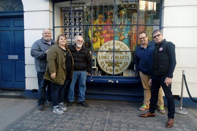 Private London Beatlemania Tour in an Iconic Black Cab - Soho, Shaftesbury Avenue, and the music business