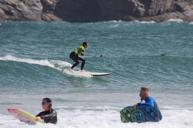 Private One on One Surf Lesson in Newquay, for Beginners / Novice Surfers - Surfboards, wetsuits, boots, and gloves