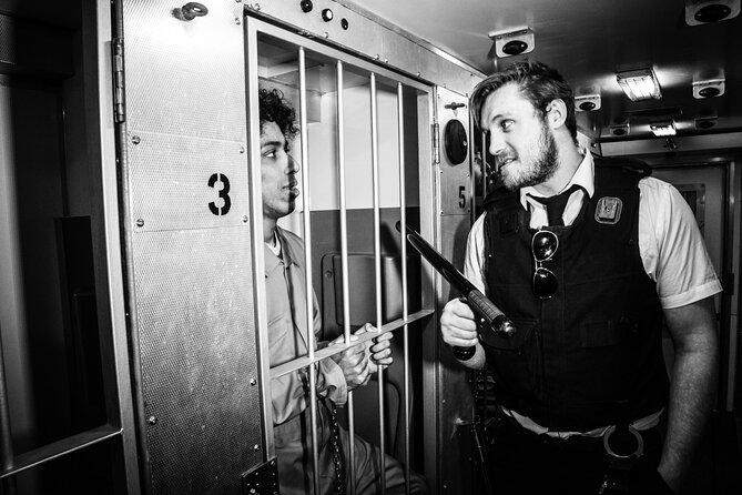 Private Prison Van Escape Game - London Immersive Experience - The first 30 minutes: check-in, costumes, and the sentence