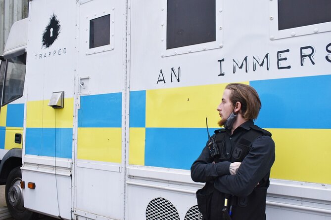 Private Prison Van Escape Game - London Immersive Experience - What the $44.58 price gets you