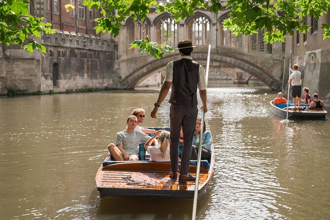 Punting Tour in Cambridge - King’s College Chapel from the water