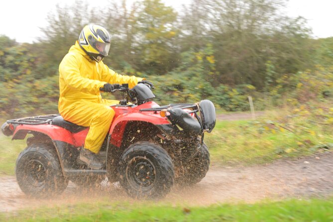 Quad Bike Trekking in Warwick - Water splashes, woodland, and the mud factor