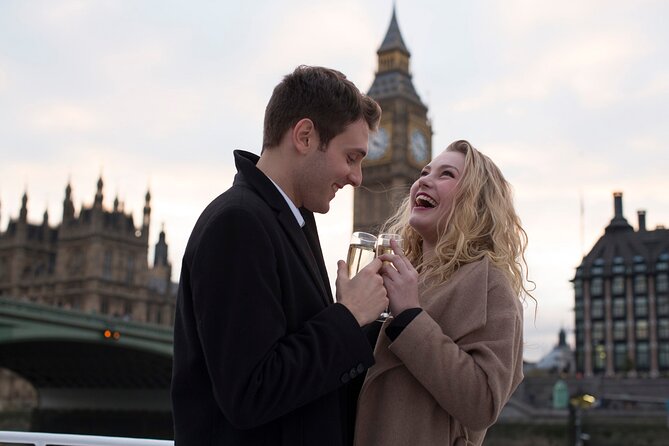 River Thames Evening Cruise with Sparkling wine and Canapés - Big Ben, Parliament, and the London Eye