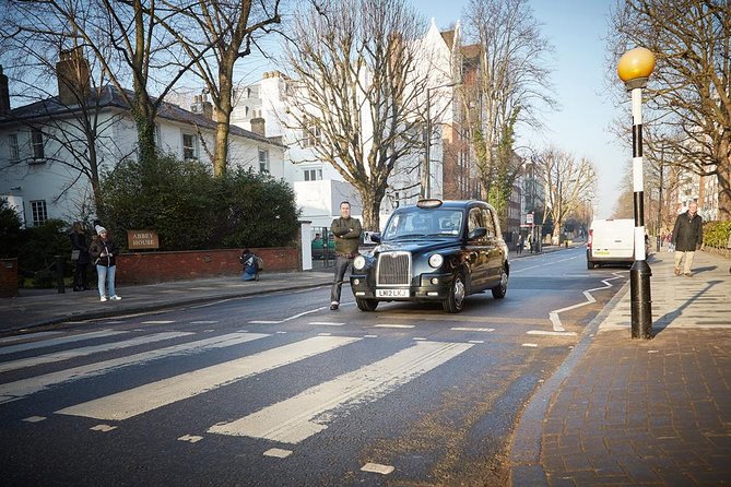 Rock Cab Tours presents Music Legends Private Taxi Tour of London - Abbey Road: the tour’s essential photo stop