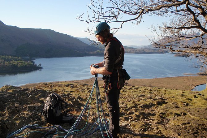 Rock Climbing in Keswick - The possible abseil