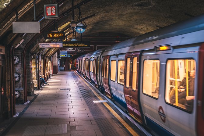 Secrets of the London Underground Small Group Walking Tour - Embankment and the river above your head