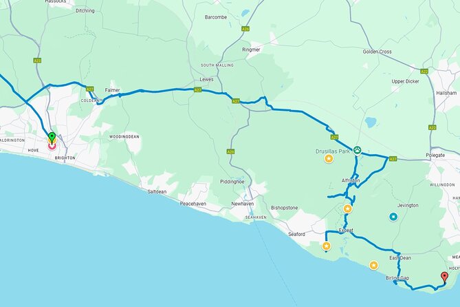 Seven Sisters Tour - Belle Tout Lighthouse and the Birling Gap walk
