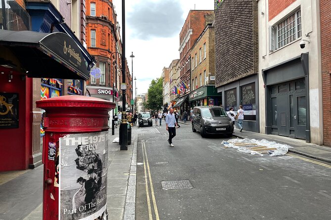 Sex Pistols and Punk Music Walking Tour - Denmark Street and the small home behind the music