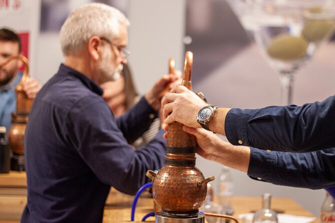 Shared Gin, Vodka & Rum Making Experience at Nelson's Distillery - Working with the still and making the spirit