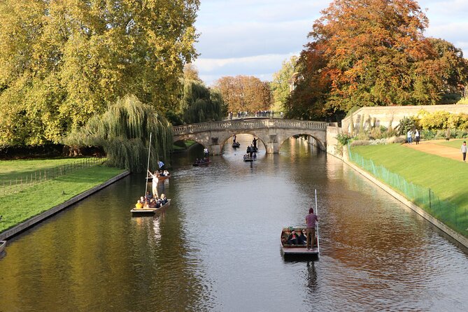 Shared Punt Tour - Cambridge - King’s College Chapel from the river