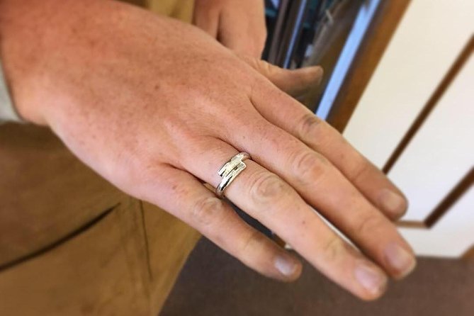Silver Ring Workshop in Kent, England - Soldering, filing, and the satisfying final polish