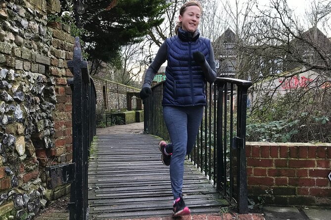 Small-Group City Running Tour in Canterbury - Dane John Gardens and the view from the mound