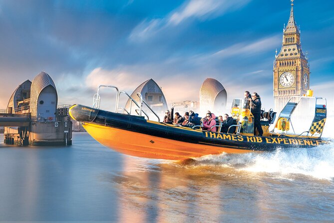 Speedboat Cruise Tour: Embankment OR Westminster Pier -70 minutes - When the music starts and the speed rises