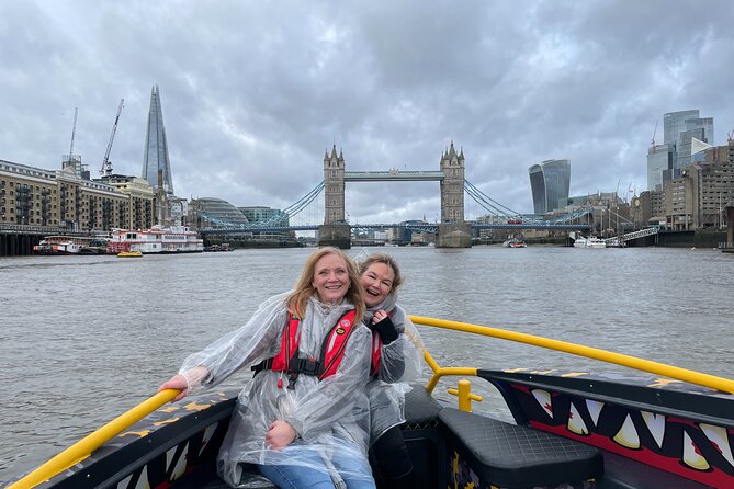 Speedboat 'THE THAMES BEAST' from Tower Millennium Pier - 40 mins - Canary Wharf and Greenwich from the river