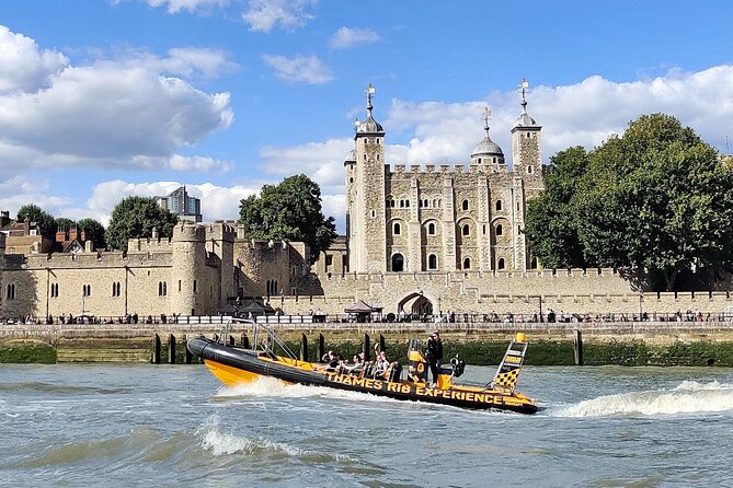 Speedboat 'Tower RIB Blast' from Tower Millennium Pier - 20 minutes - From sightseeing pace to full-throttle speed