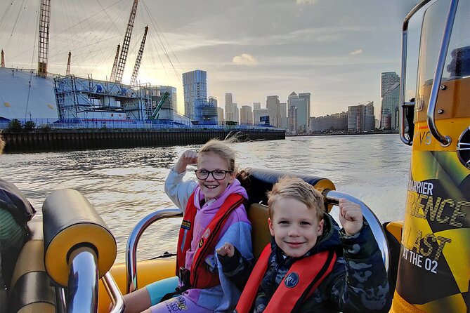 Speedboat 'Ultimate Tower Blast' from Tower Millennium Pier - 40 minutes - The return and the view of the Shard