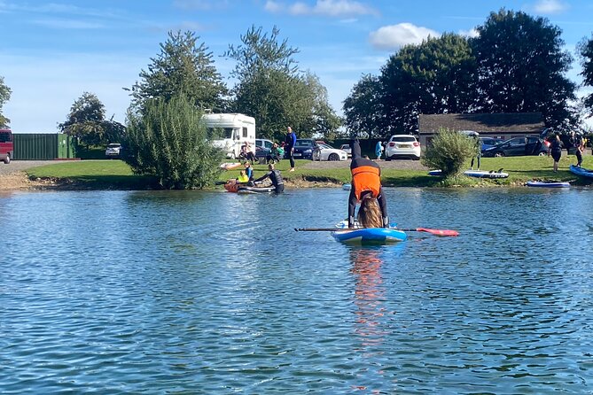 Stand Up Paddleboarding Taster Session - Learning to paddle in a straight line