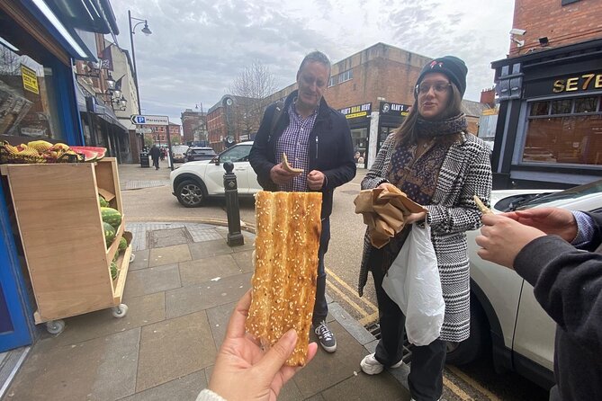 Stockport Guided Walking Food Tour - Meeting outside St Peter’s Church