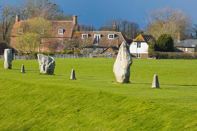 Stonehenge and The Stone Circles of Avebury Day Trip from London - Avebury, where the village lives inside the circle