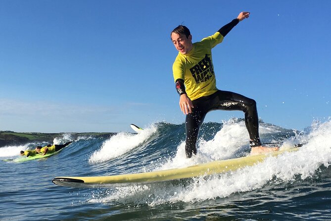 Taster Surfing Lesson in Bude - What the small group changes