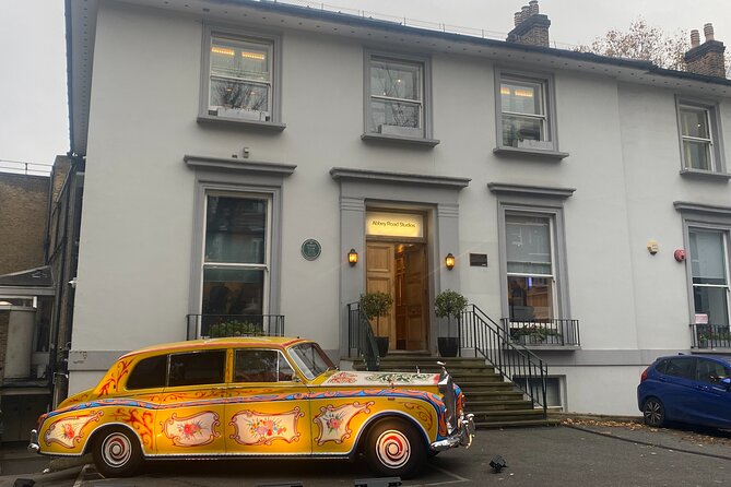The Beatles London walking tour. From Abbey Road to the Roof Top - Abbey Road Studios and the wall of names