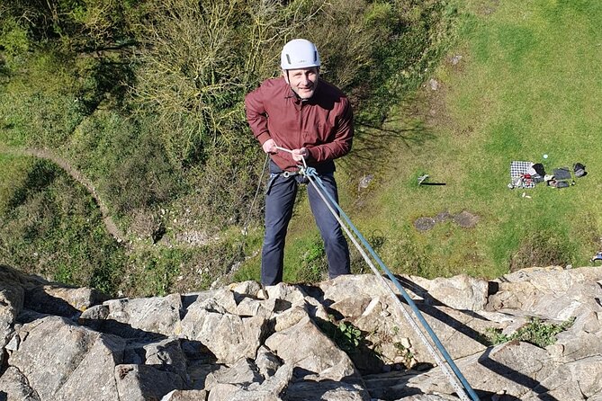 The Big One 150ft Abseiling Experience - Meeting at Uphill Wharf
