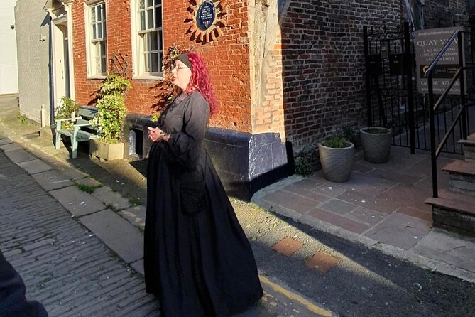 The Black Widow - Dark Tales around Scarborough - Storytelling, humor, and the Black Widow character