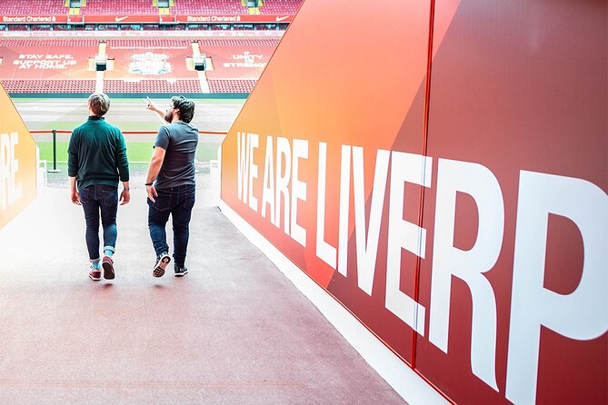 The LFC Stadium Tour - The Home Team dressing room
