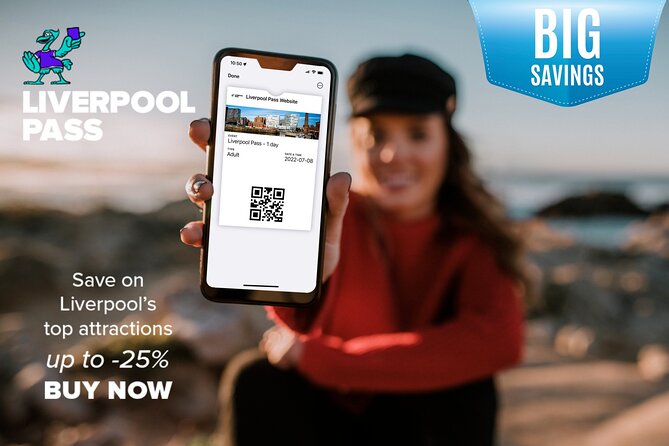 The Liverpool Pass®: All top attractions inc. Hop-On Hop-Off Bus Tour | 2-Days - What the Liverpool Pass includes for two days