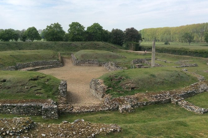 The Roman City of St Albans Private Tour - The hypocaust and Roman mosaic floor