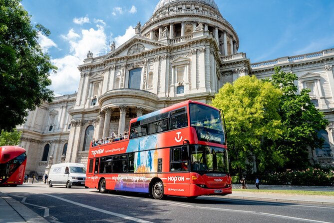TopView® 48 Hr Hop on Hop off Bus Tour with River Cruise & Walks - Westminster is the essential hop-off point