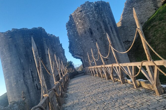 Tour of East Dorset-Durdle Door, Corfe Castle, Lulworth & more. - Corfe Castle: a strong final stop