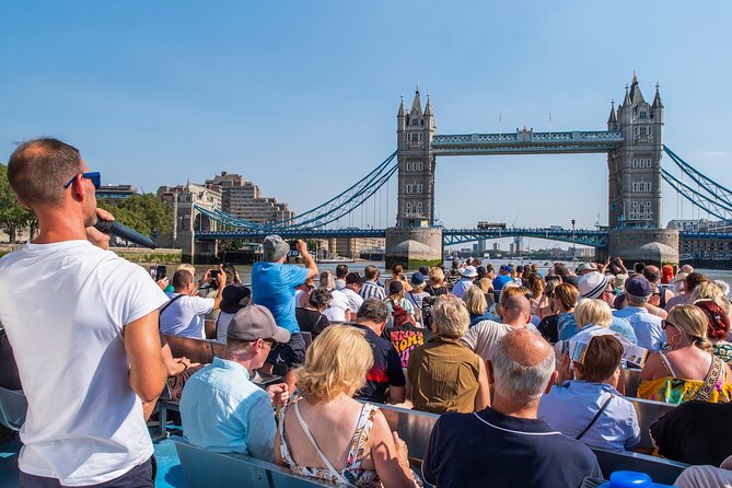 Tower Bridge River Sightseeing Cruise from Westminster - The Tower of London and Tower Bridge are the payoff
