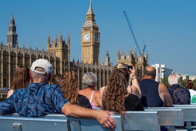 Tower Bridge River Sightseeing Cruise from Westminster - Live commentary is a major part of the value