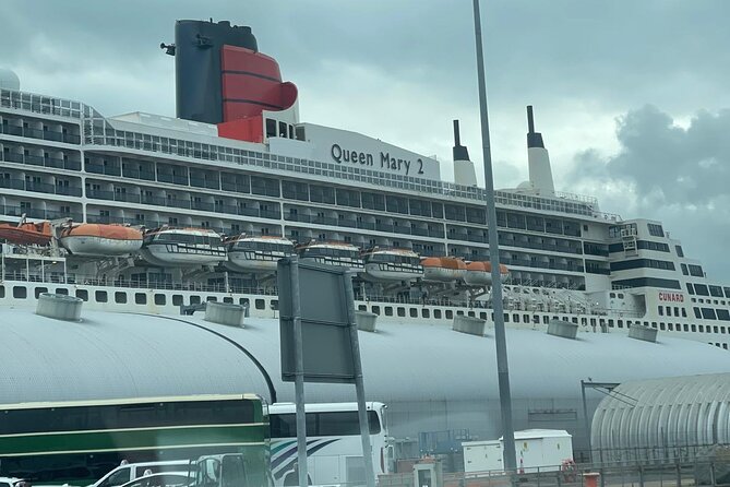 Transfer London to Southampton Cruise Terminal (extra luggage) - Key points to know before booking