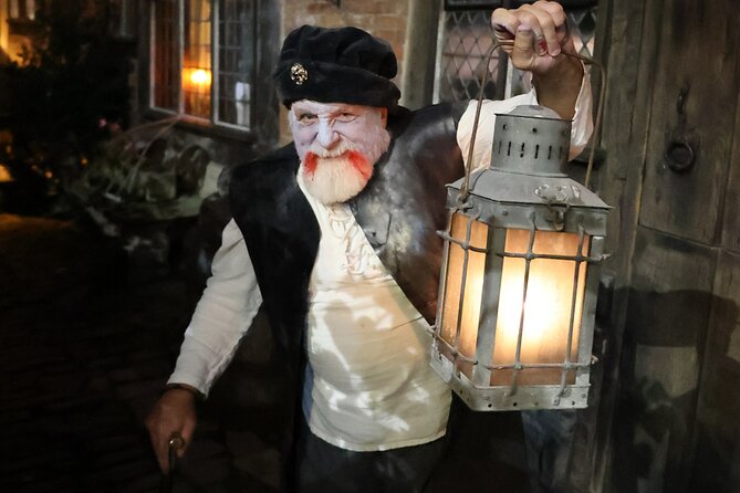 Tudor World Ghost Tour by Lantern light inside the building - A 55-minute route through shadowy corridors
