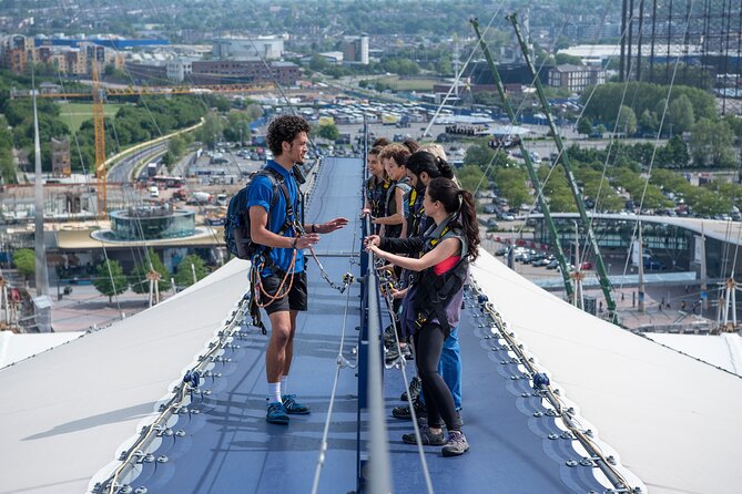 Up at The O2: Daytime Climb with Guided Tour with Panoramic Views - The summit views across Greenwich and Canary Wharf